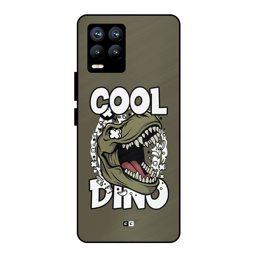 Cool Dino Metal Back Case for Realme 8 Pro