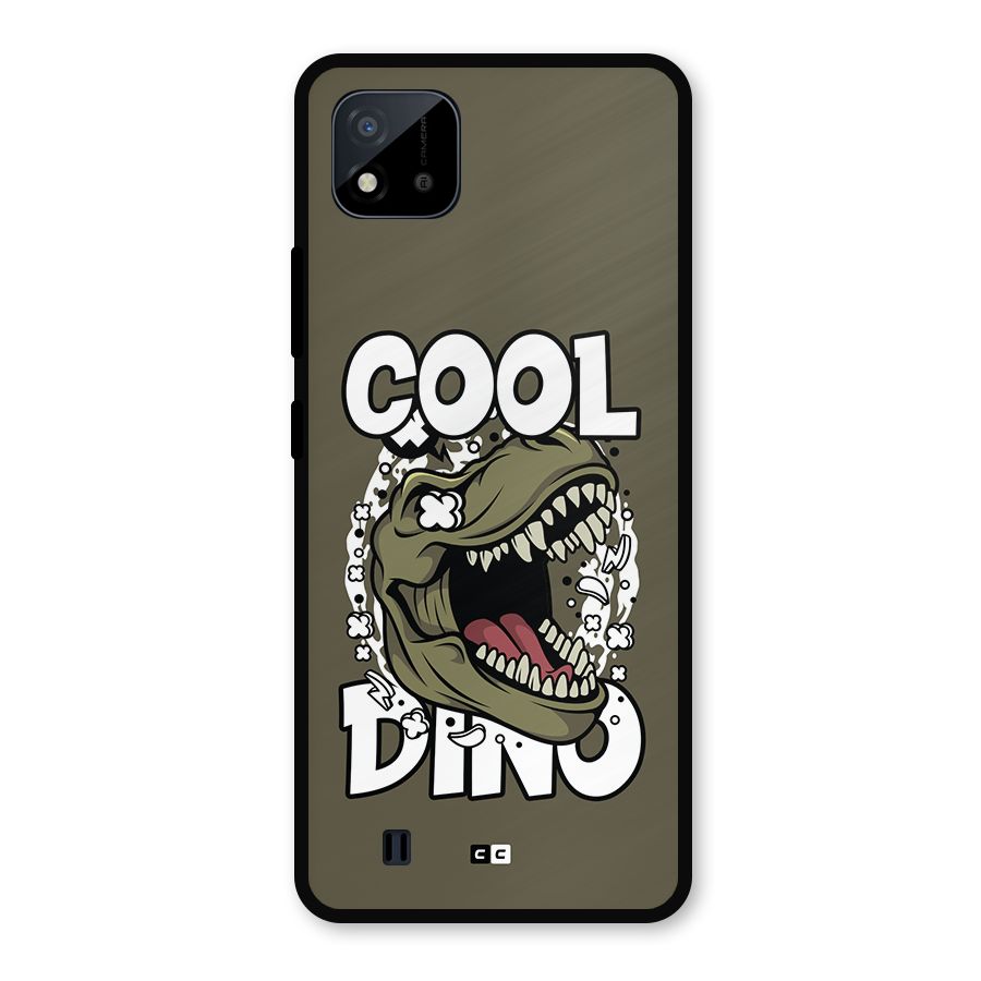 Cool Dino Metal Back Case for Realme C11 2021
