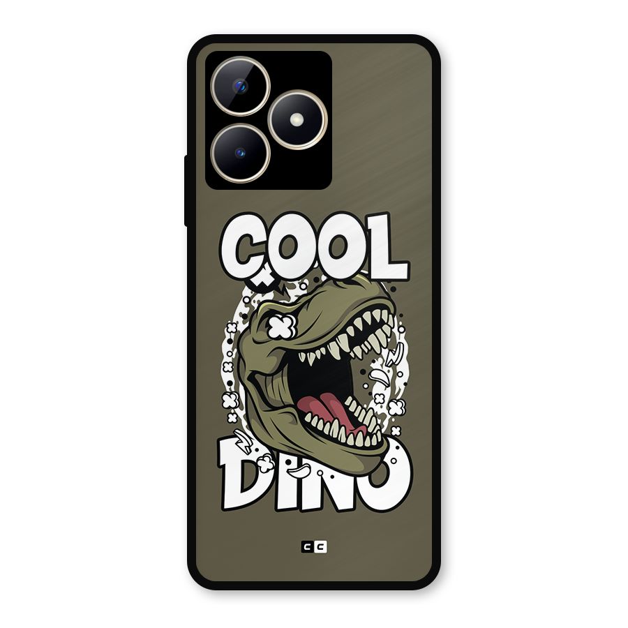 Cool Dino Metal Back Case for Realme C53