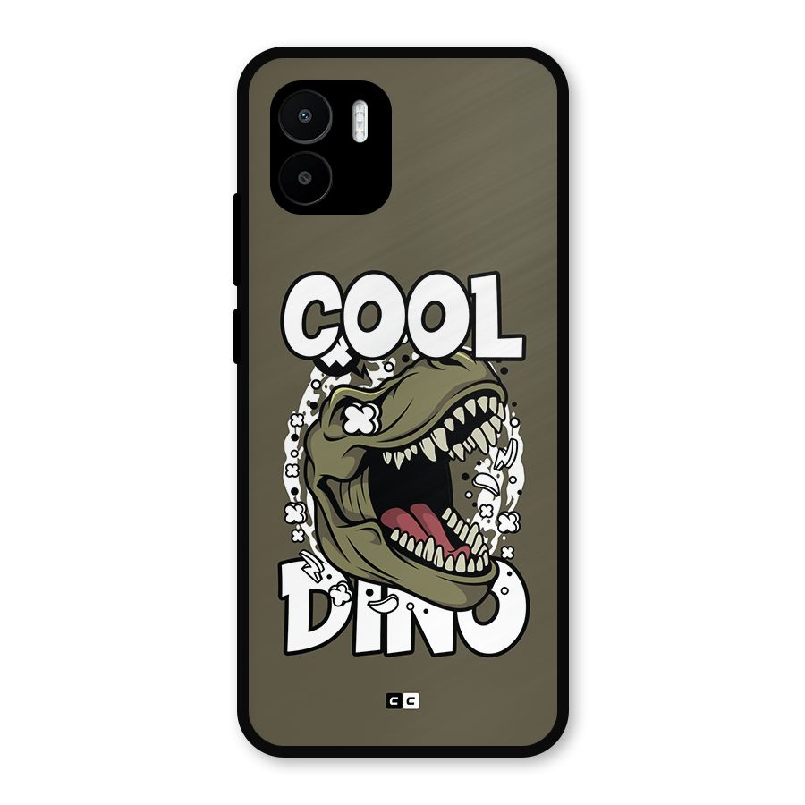 Cool Dino Metal Back Case for Redmi A1