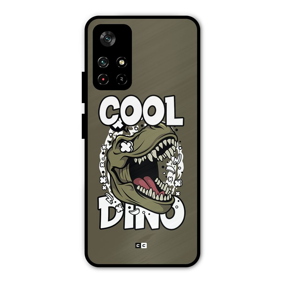 Cool Dino Metal Back Case for Redmi Note 11T 5G