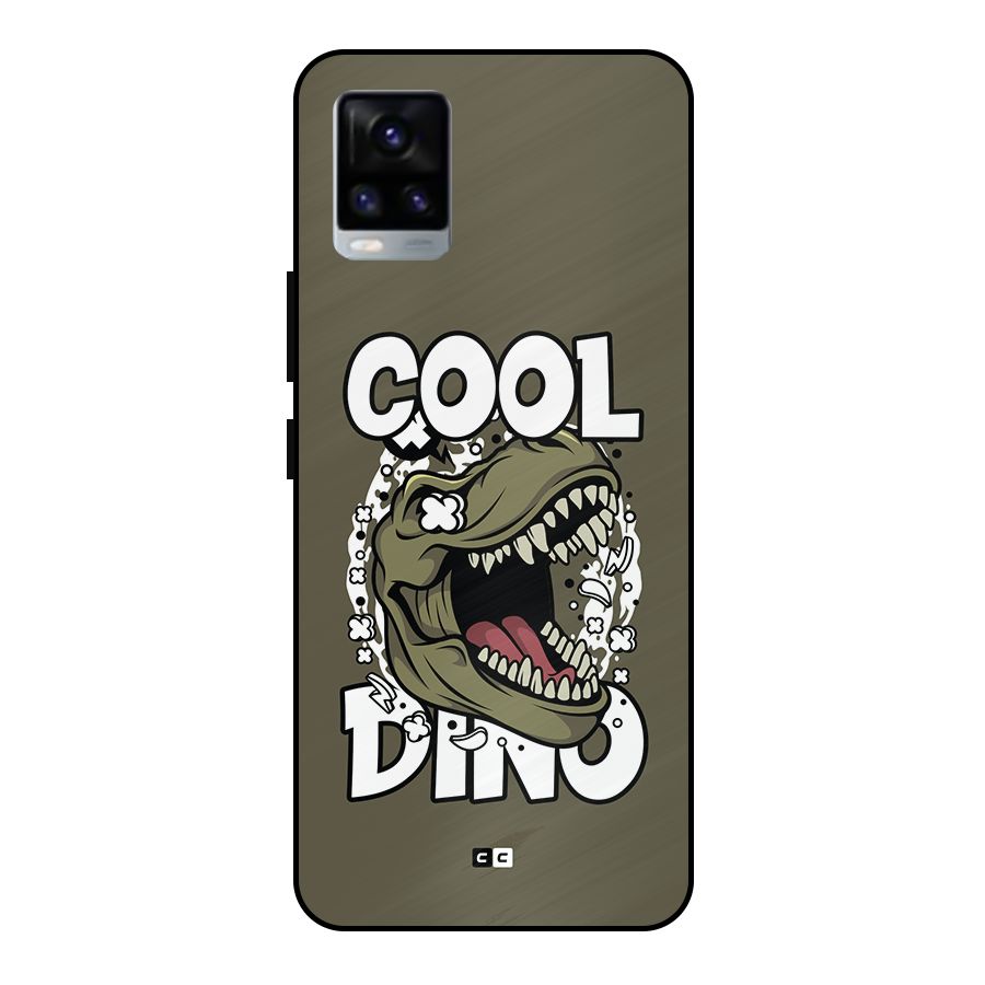 Cool Dino Metal Back Case for Vivo V20