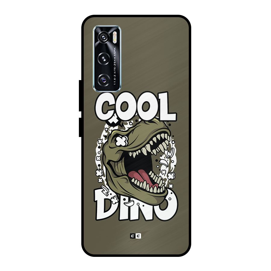Cool Dino Metal Back Case for Vivo V20 SE