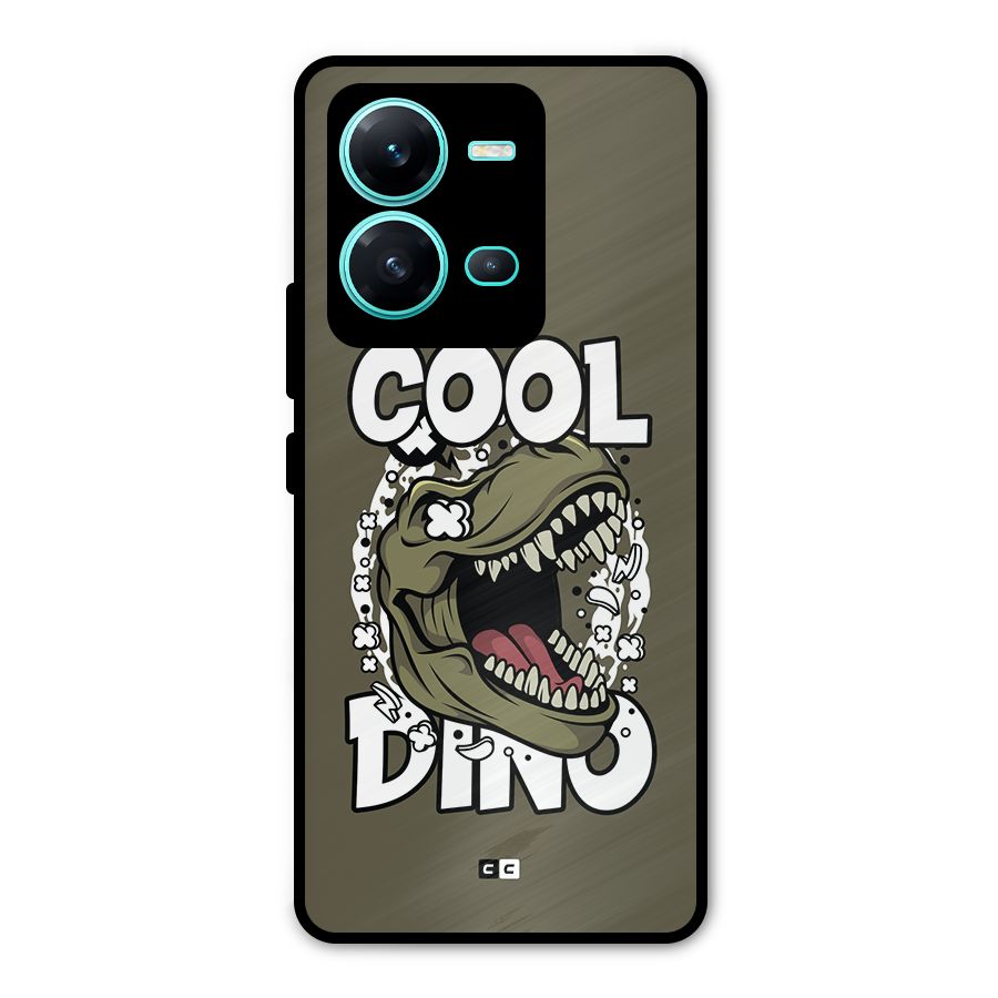 Cool Dino Metal Back Case for Vivo V25