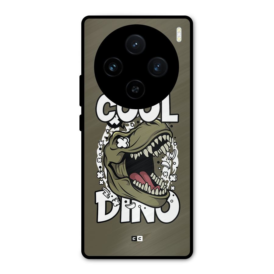 Cool Dino Metal Back Case for Vivo X100