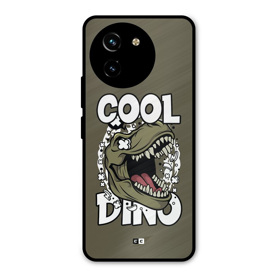 Cool Dino Metal Back Case for Vivo Y200i