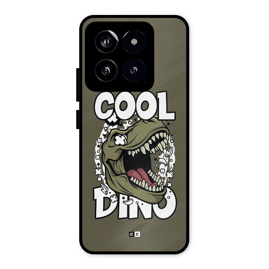 Cool Dino Metal Back Case for Xiaomi 14