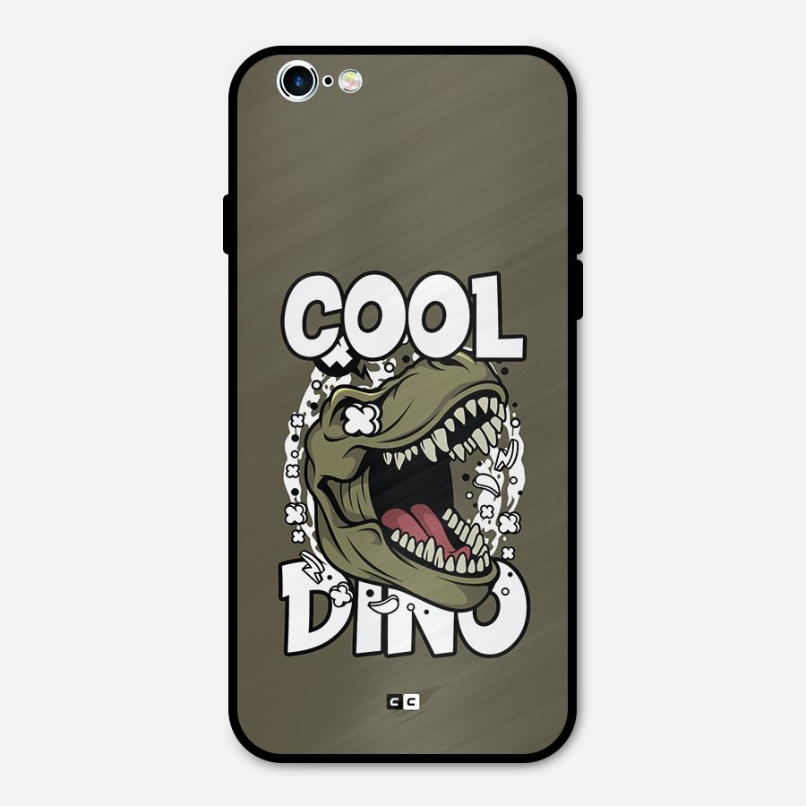 Cool Dino Metal Back Case for iPhone 6 6s