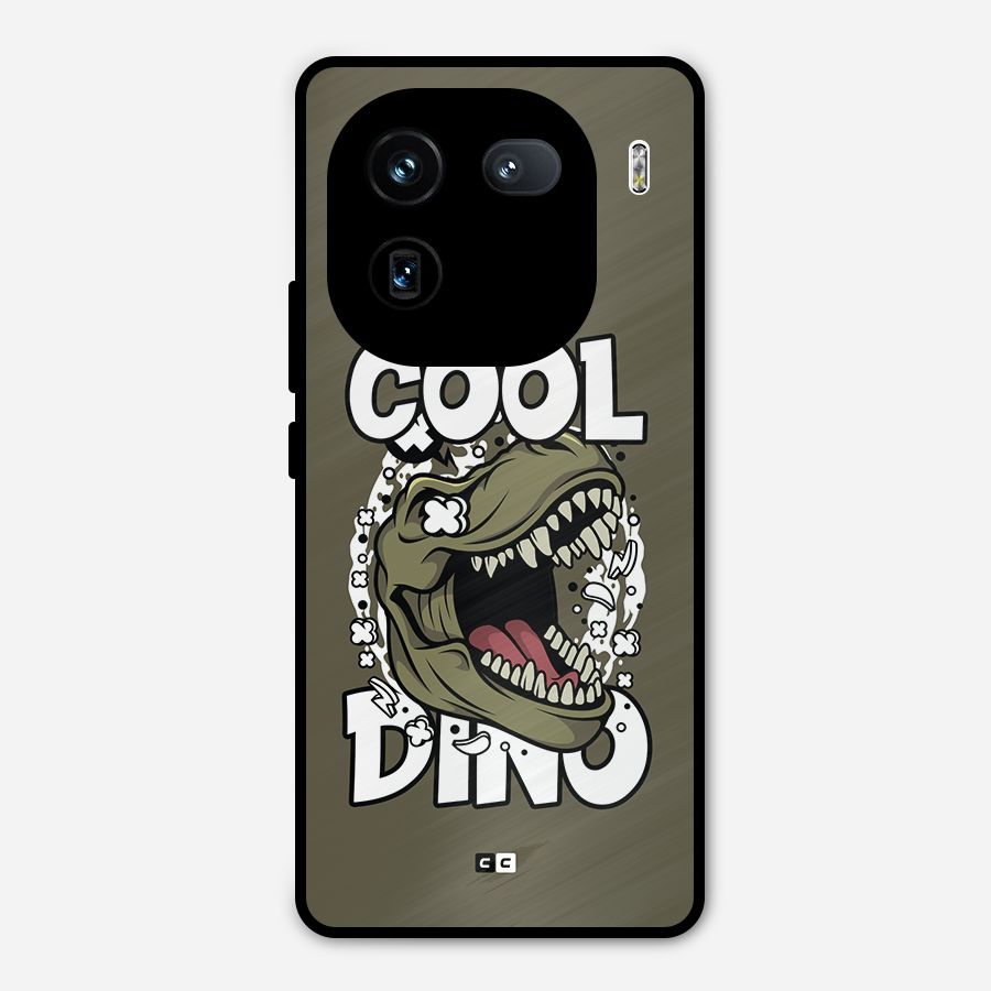 Cool Dino Metal Back Case for iQOO 12