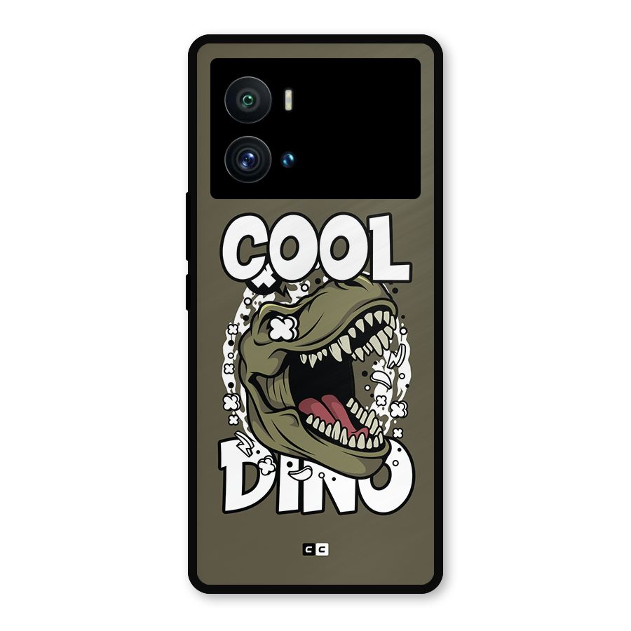 Cool Dino Metal Back Case for iQOO 9 Pro