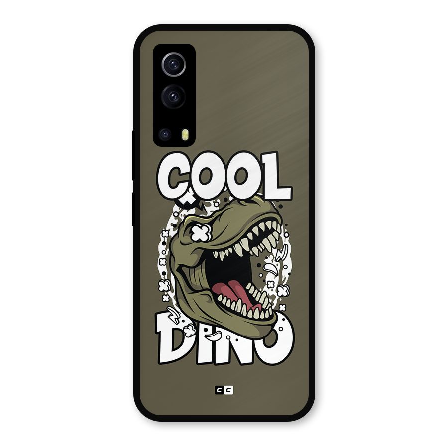 Cool Dino Metal Back Case for iQOO Z3