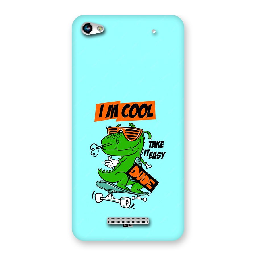 Cool Dude Back Case for Canvas Hue 2 A316