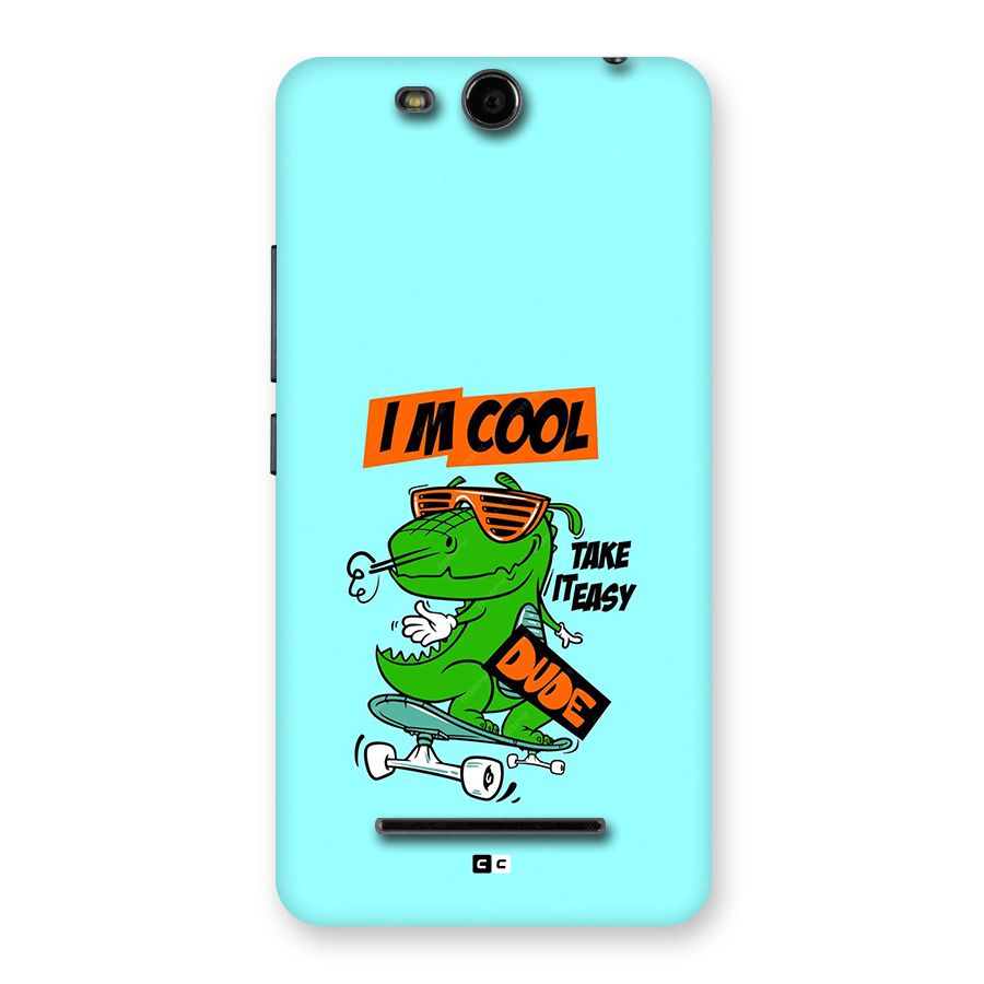 Cool Dude Back Case for Canvas Juice 3 Q392