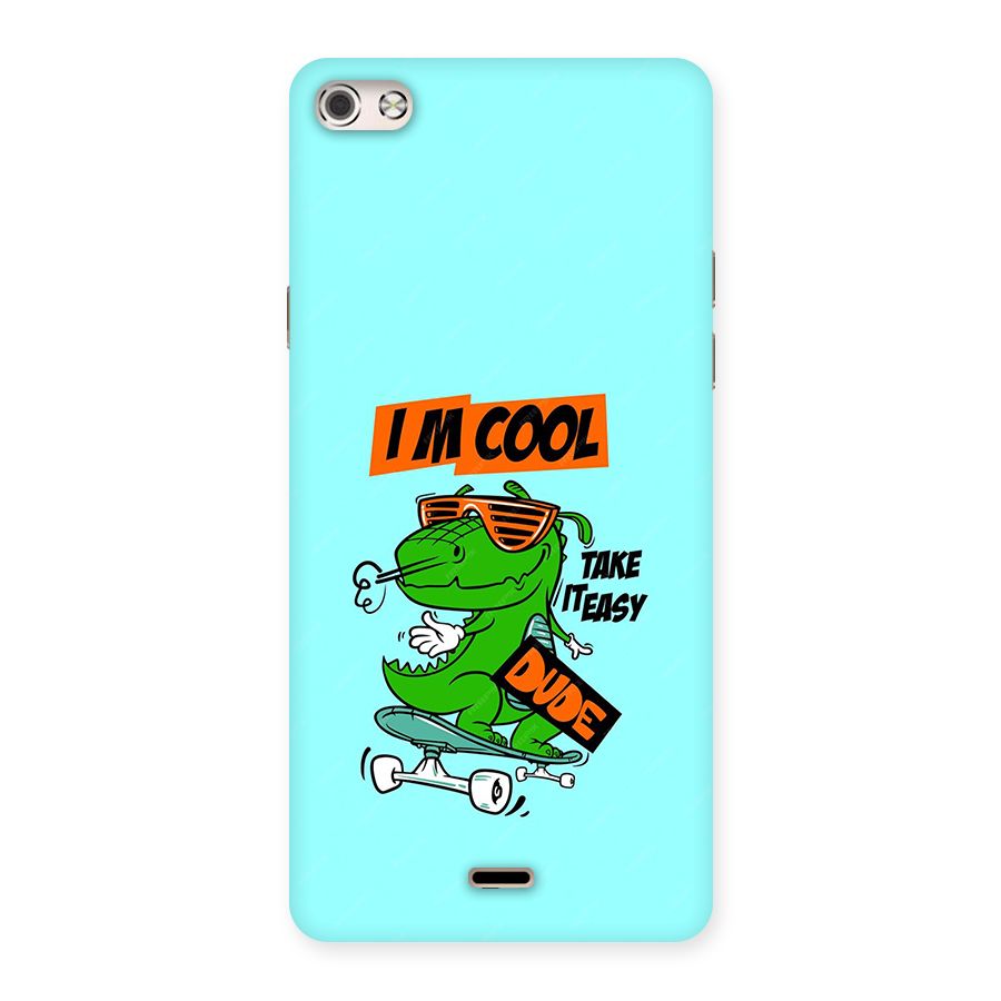 Cool Dude Back Case for Canvas Silver 5