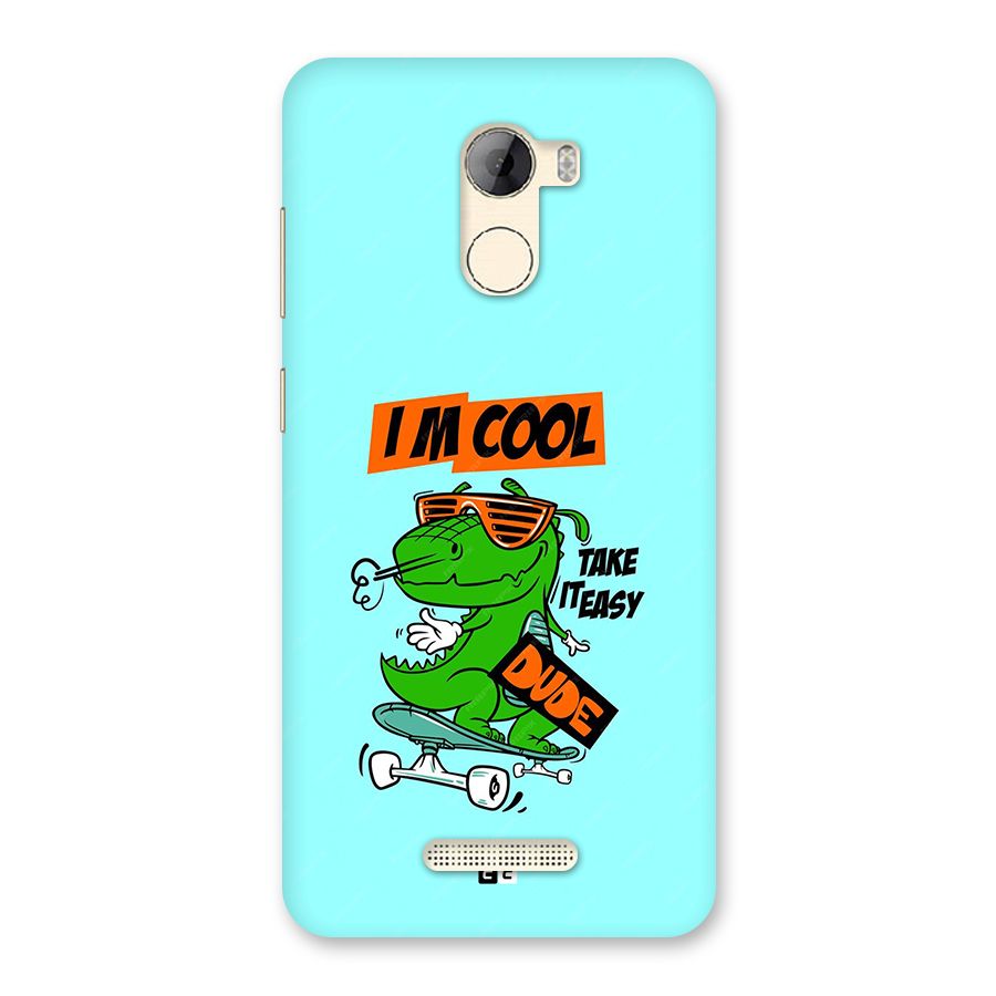 Cool Dude Back Case for Gionee A1 LIte