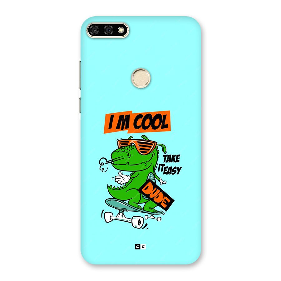 Cool Dude Back Case for Honor 7A