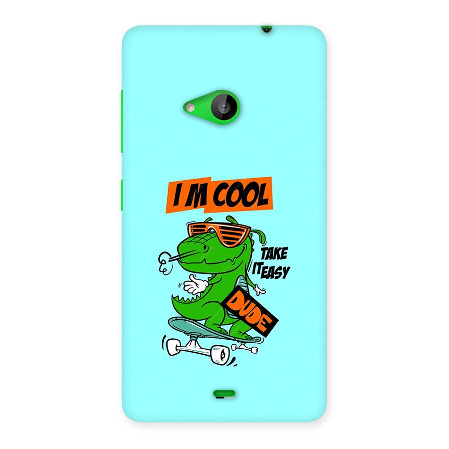 Cool Dude Back Case for Lumia 535