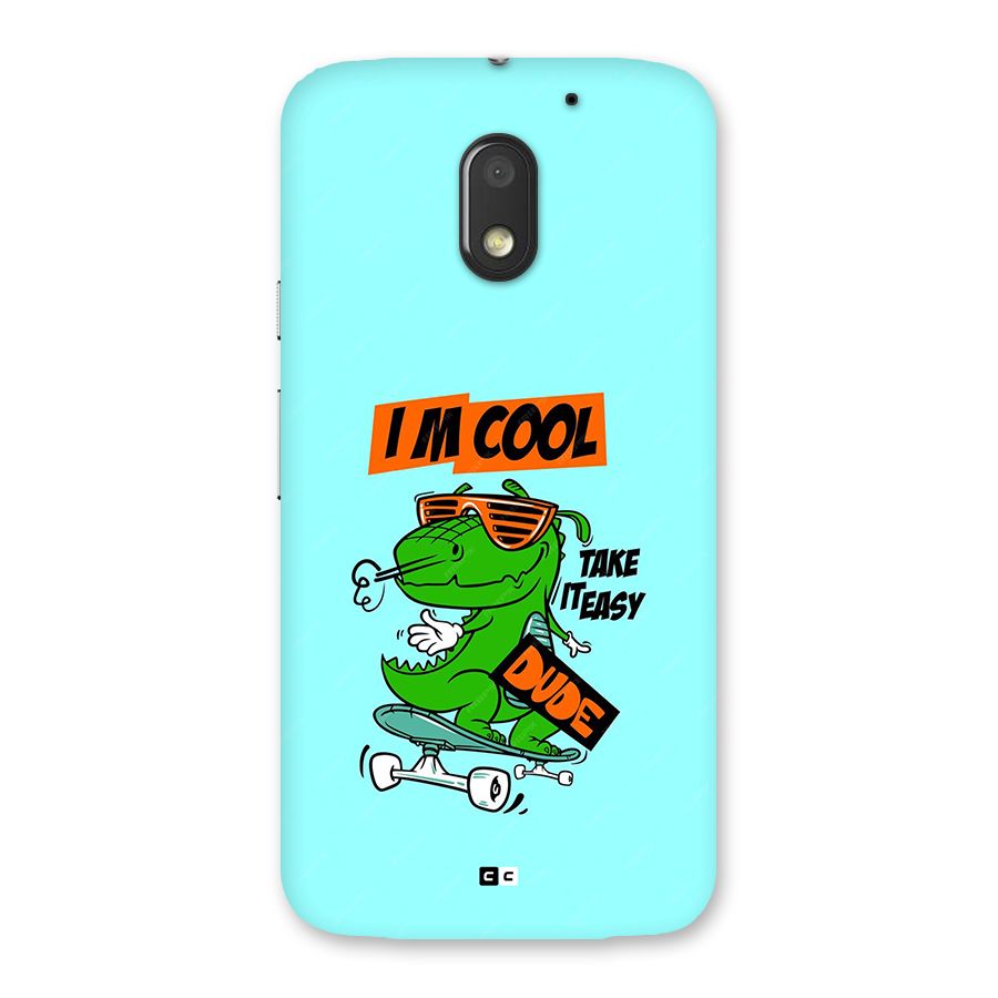Cool Dude Back Case for Moto E3 Power