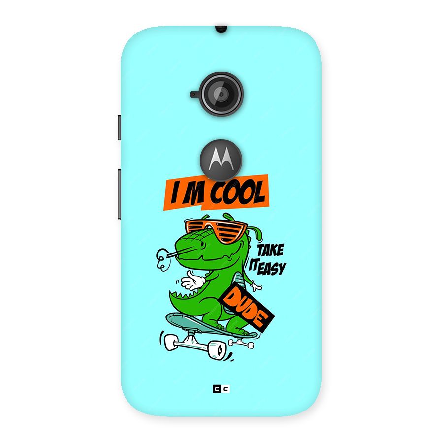 Cool Dude Back Case for Moto E 2nd Gen