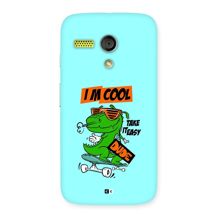 Cool Dude Back Case for Moto G