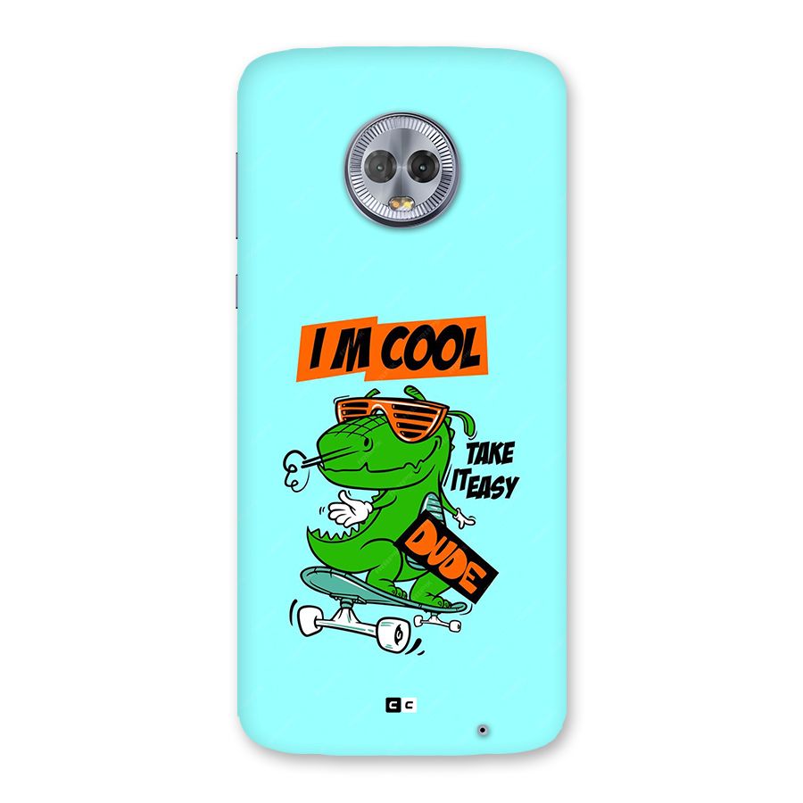 Cool Dude Back Case for Moto G6 Plus