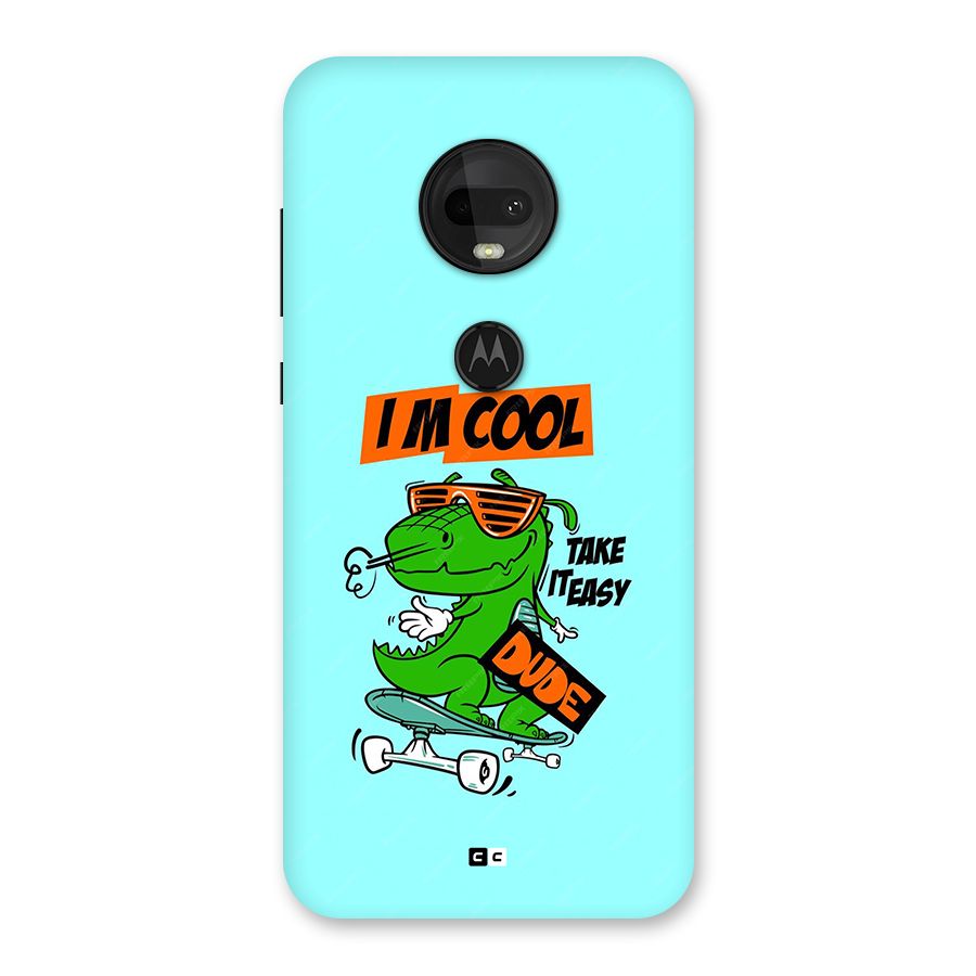Cool Dude Back Case for Moto G7