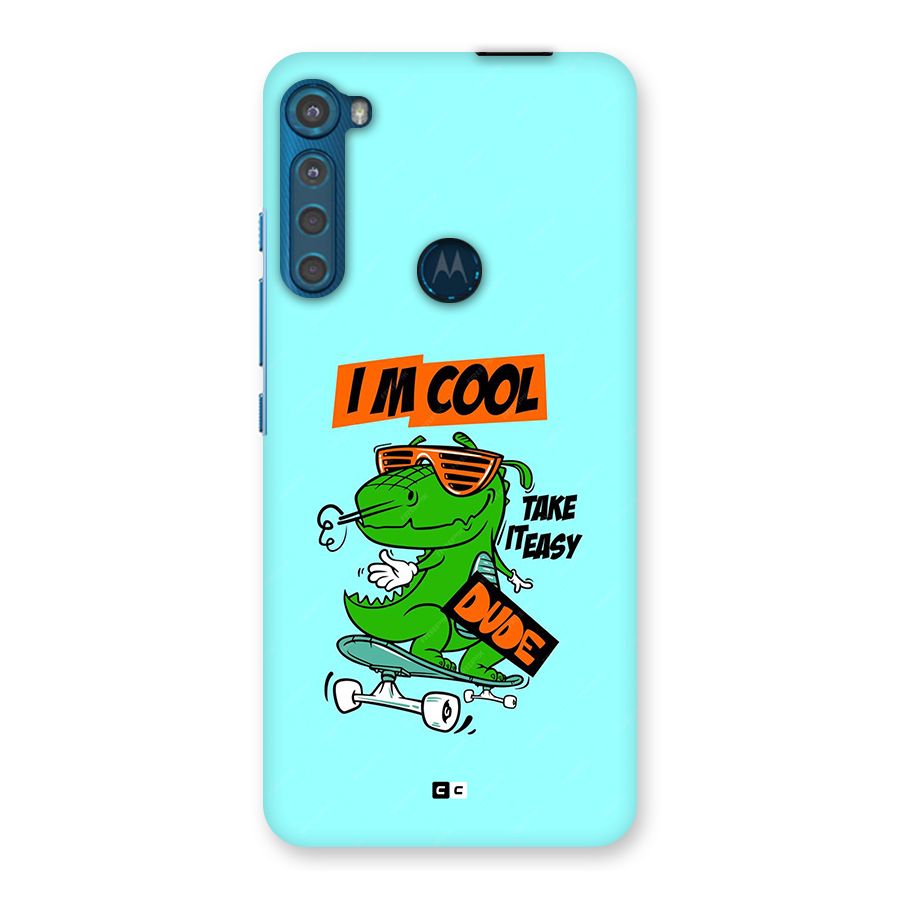 Cool Dude Back Case for Motorola One Fusion Plus