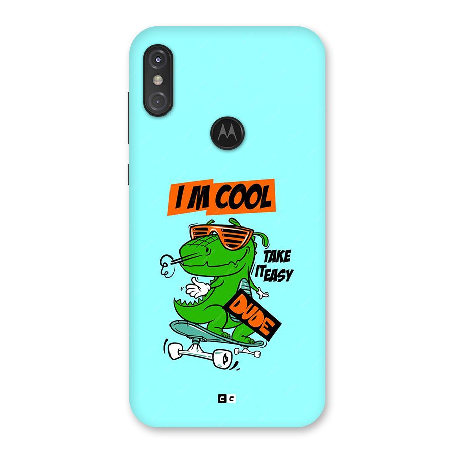 Cool Dude Back Case for Motorola One Power