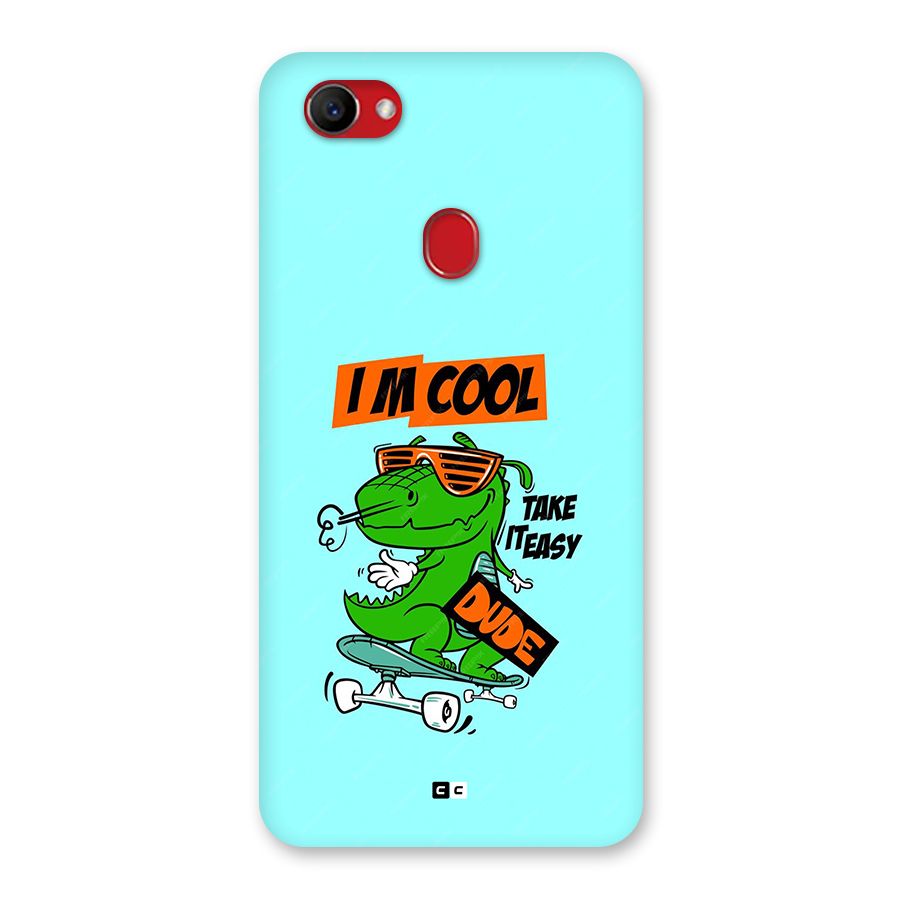Cool Dude Back Case for Oppo F7