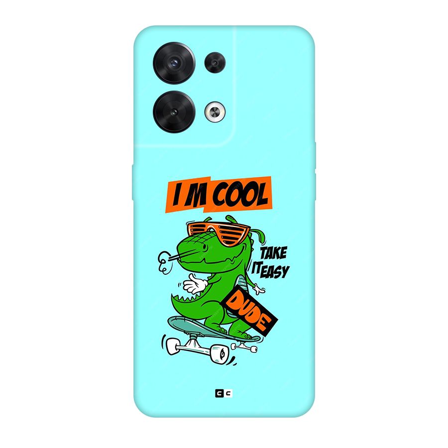 Cool Dude Back Case for Oppo Reno8 5G