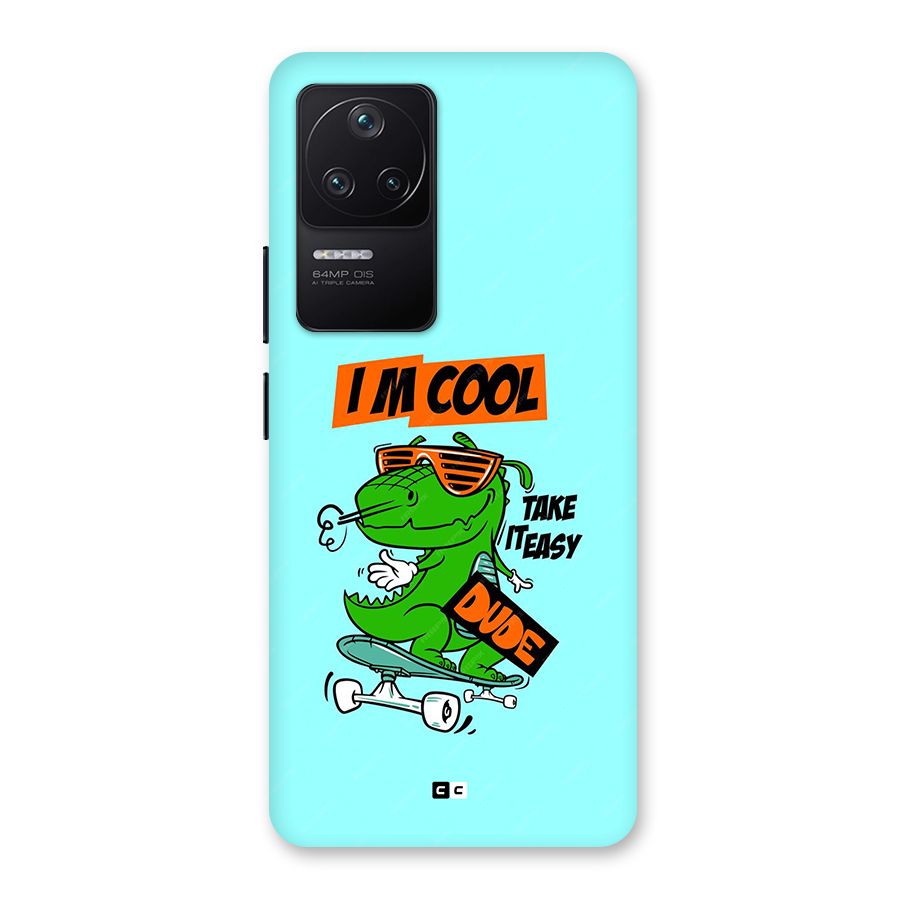 Cool Dude Back Case for Poco F4 5G