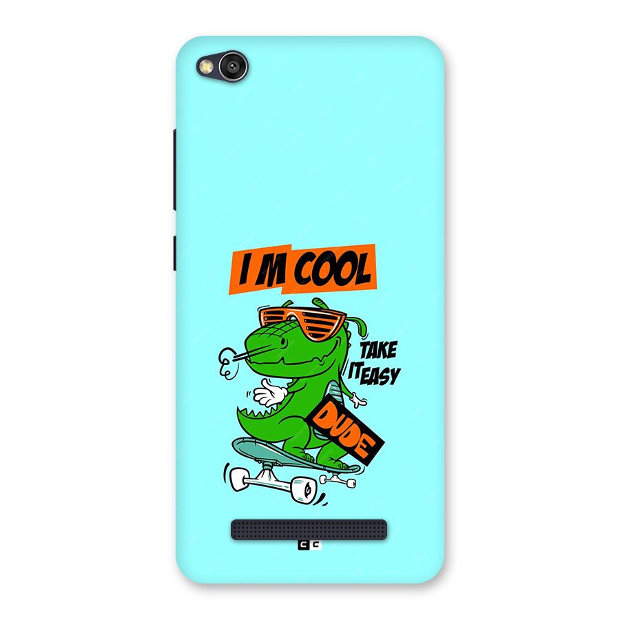 Cool Dude Back Case for Redmi 4A