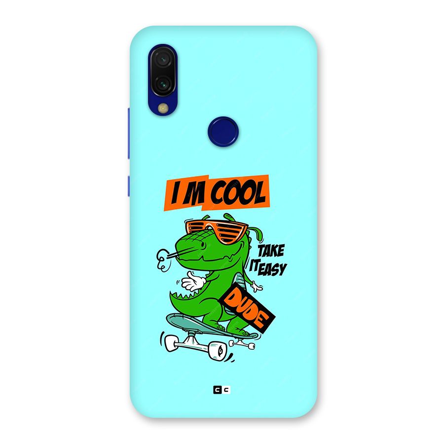 Cool Dude Back Case for Redmi 7