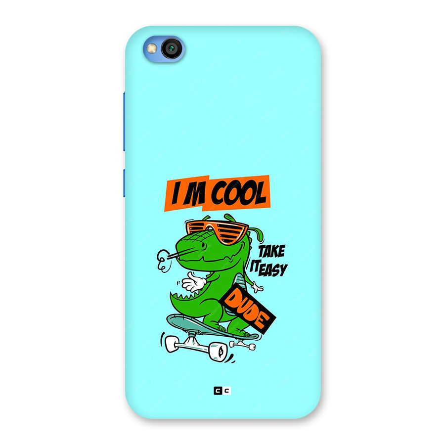 Cool Dude Back Case for Redmi Go