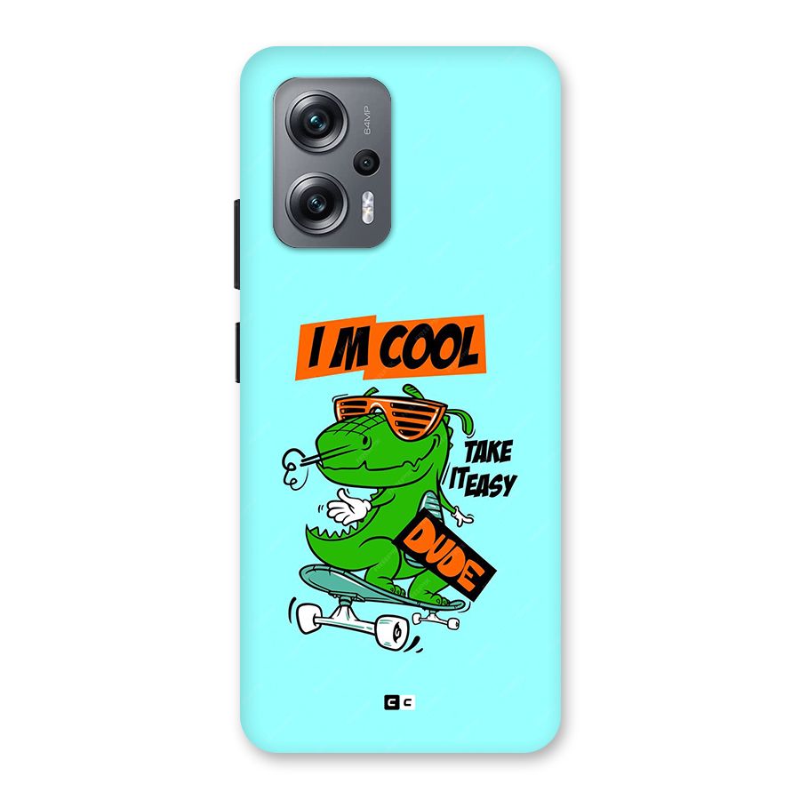 Cool Dude Back Case for Redmi K50i