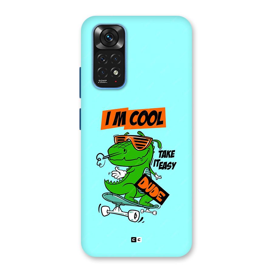 Cool Dude Back Case for Redmi Note 11