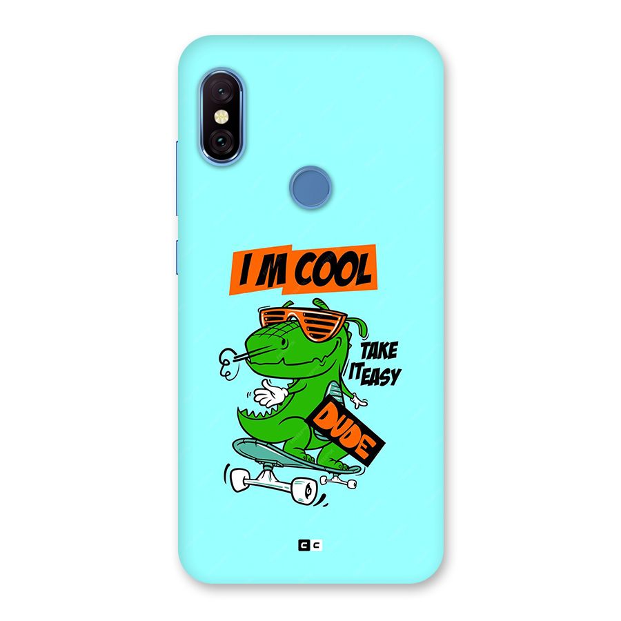 Cool Dude Back Case for Redmi Note 6 Pro
