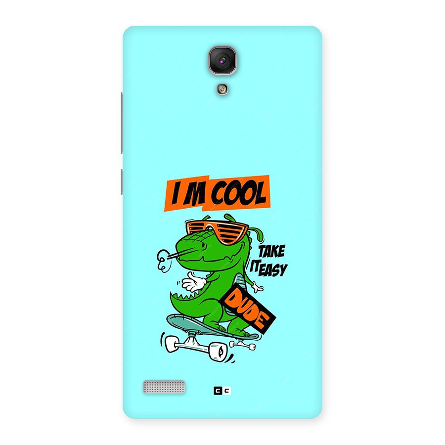 Cool Dude Back Case for Redmi Note Prime