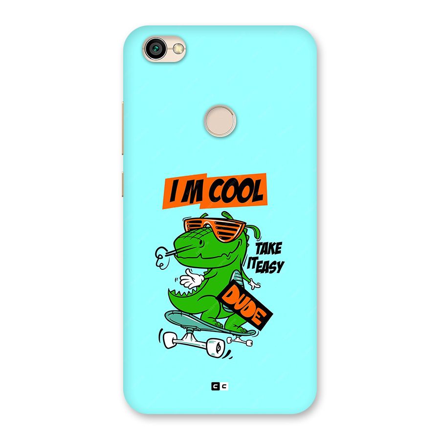 Cool Dude Back Case for Redmi Y1 2017