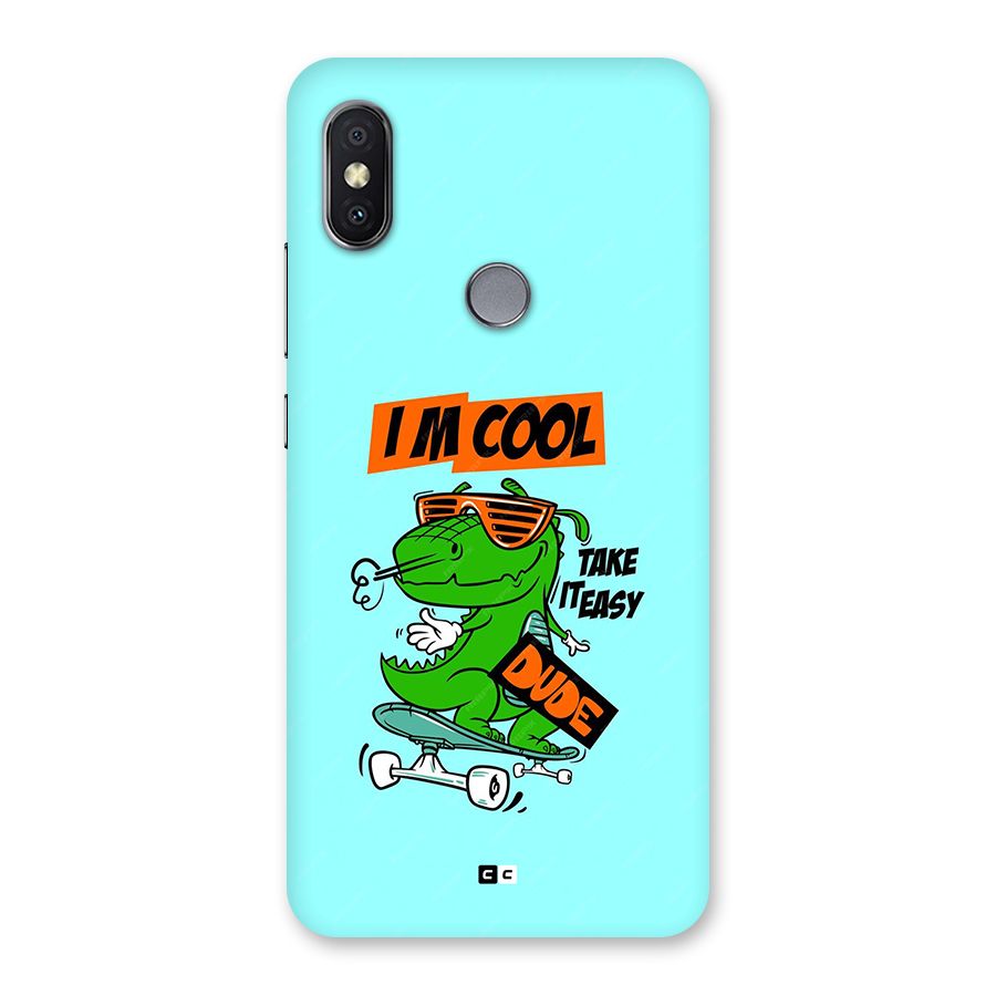 Cool Dude Back Case for Redmi Y2