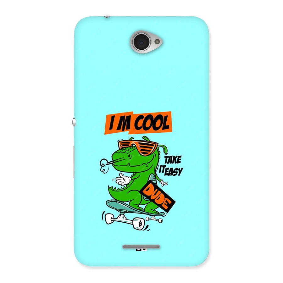 Cool Dude Back Case for Xperia E4