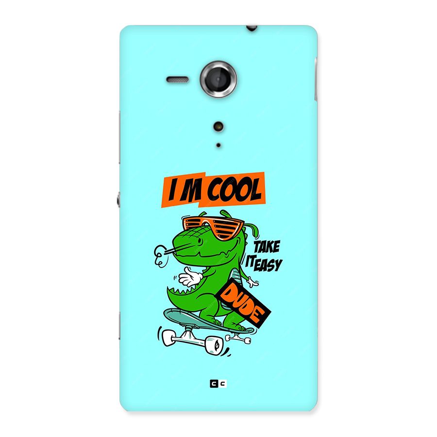 Cool Dude Back Case for Xperia Sp