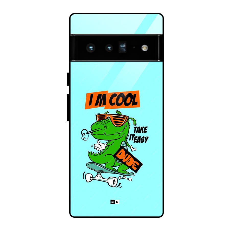 Cool Dude Glass Back Case for Google Pixel 6 Pro