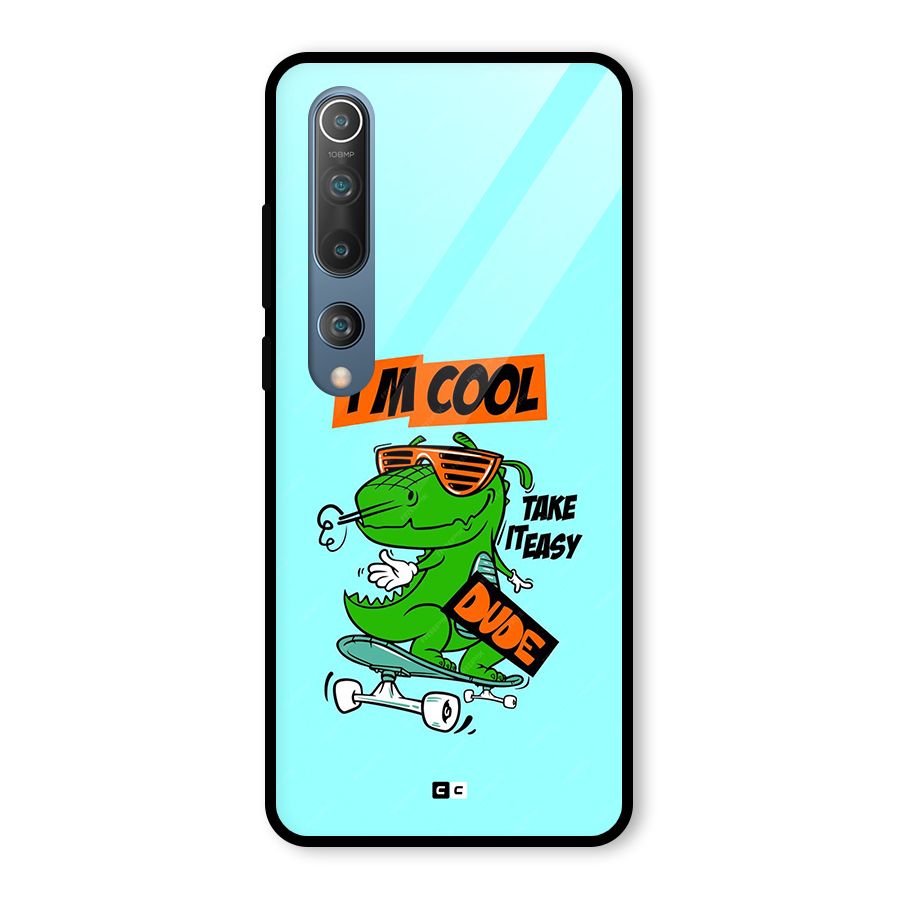 Cool Dude Glass Back Case for Mi 10