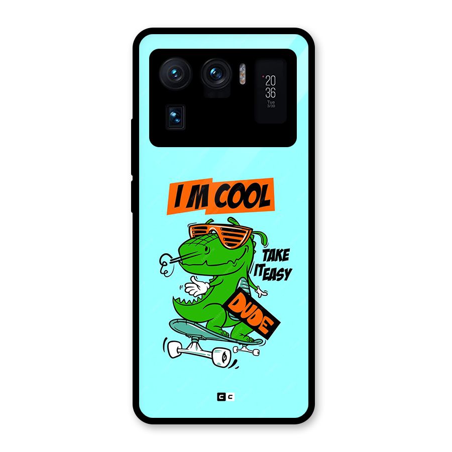 Cool Dude Glass Back Case for Mi 11 Ultra