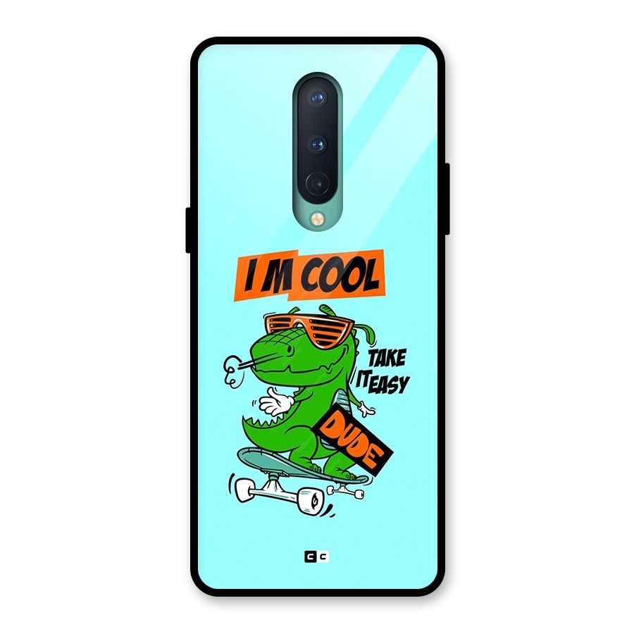 Cool Dude Glass Back Case for OnePlus 8