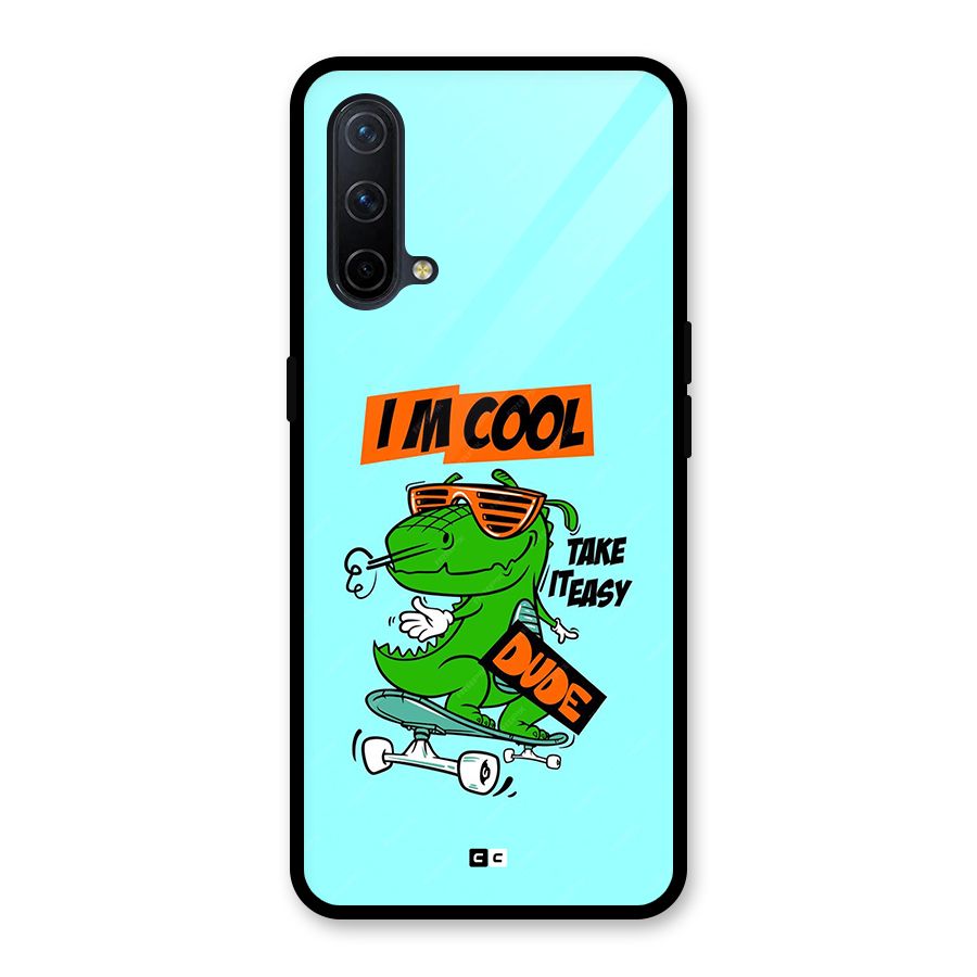 Cool Dude Glass Back Case for OnePlus Nord CE 5G