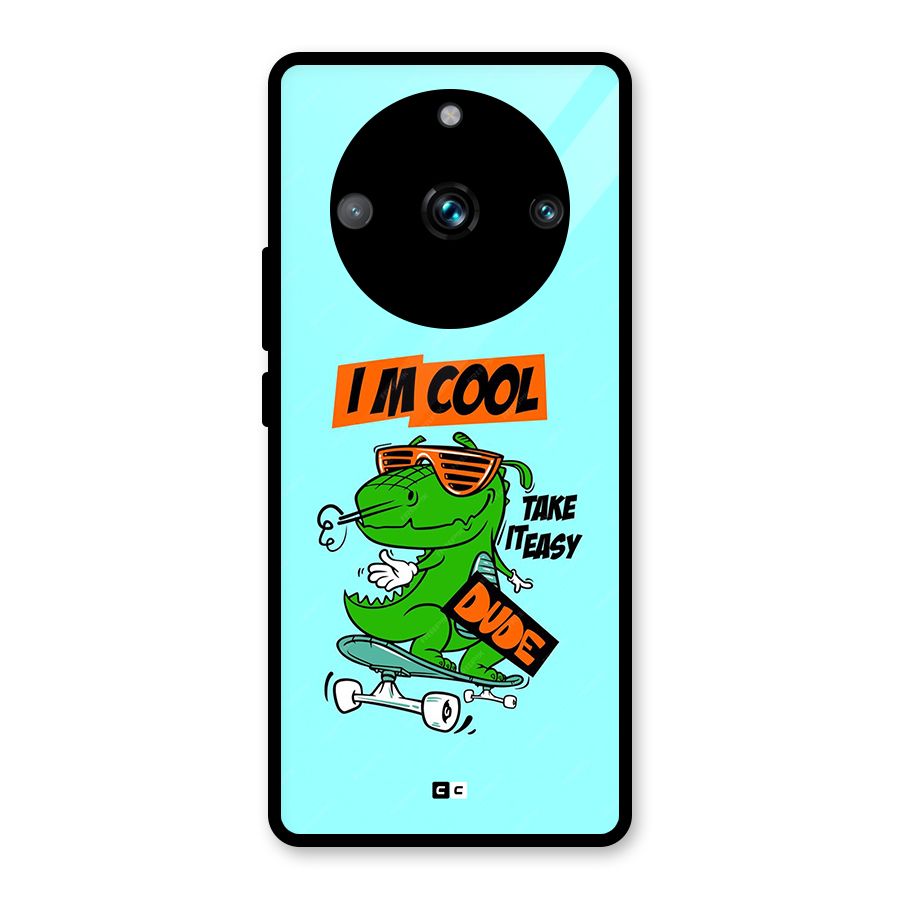 Cool Dude Glass Back Case for Realme 11 Pro Plus