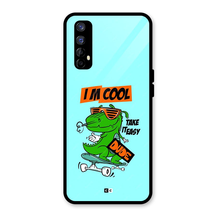 Cool Dude Glass Back Case for Realme Narzo 20 Pro