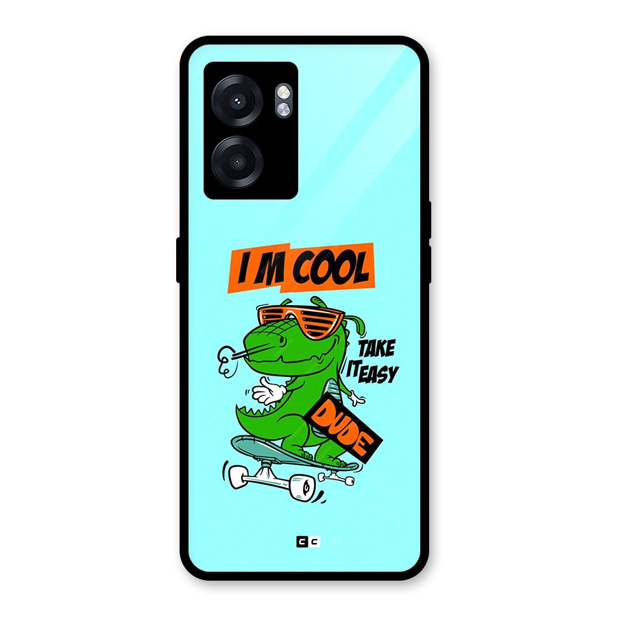 Cool Dude Glass Back Case for Realme Narzo 50 5G